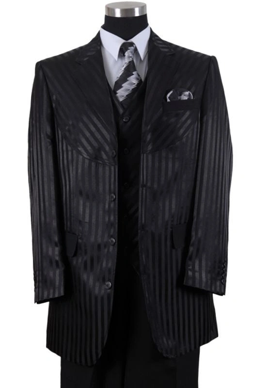 Abito da uomo Milano Moda Nero 2915V Eleganza senza tempo e stile italiano irresistibile