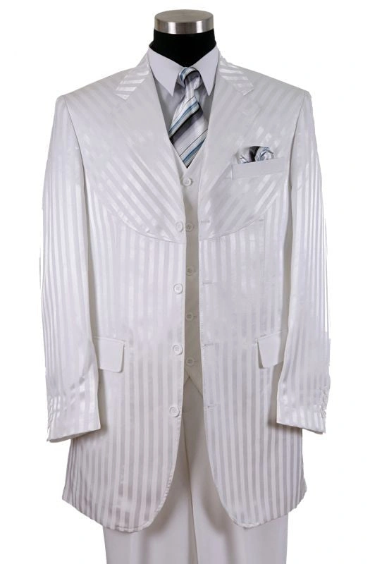 “Eleganza Italiana: Abito Milano 2915V Bianco – Per Uomo Raffinato”